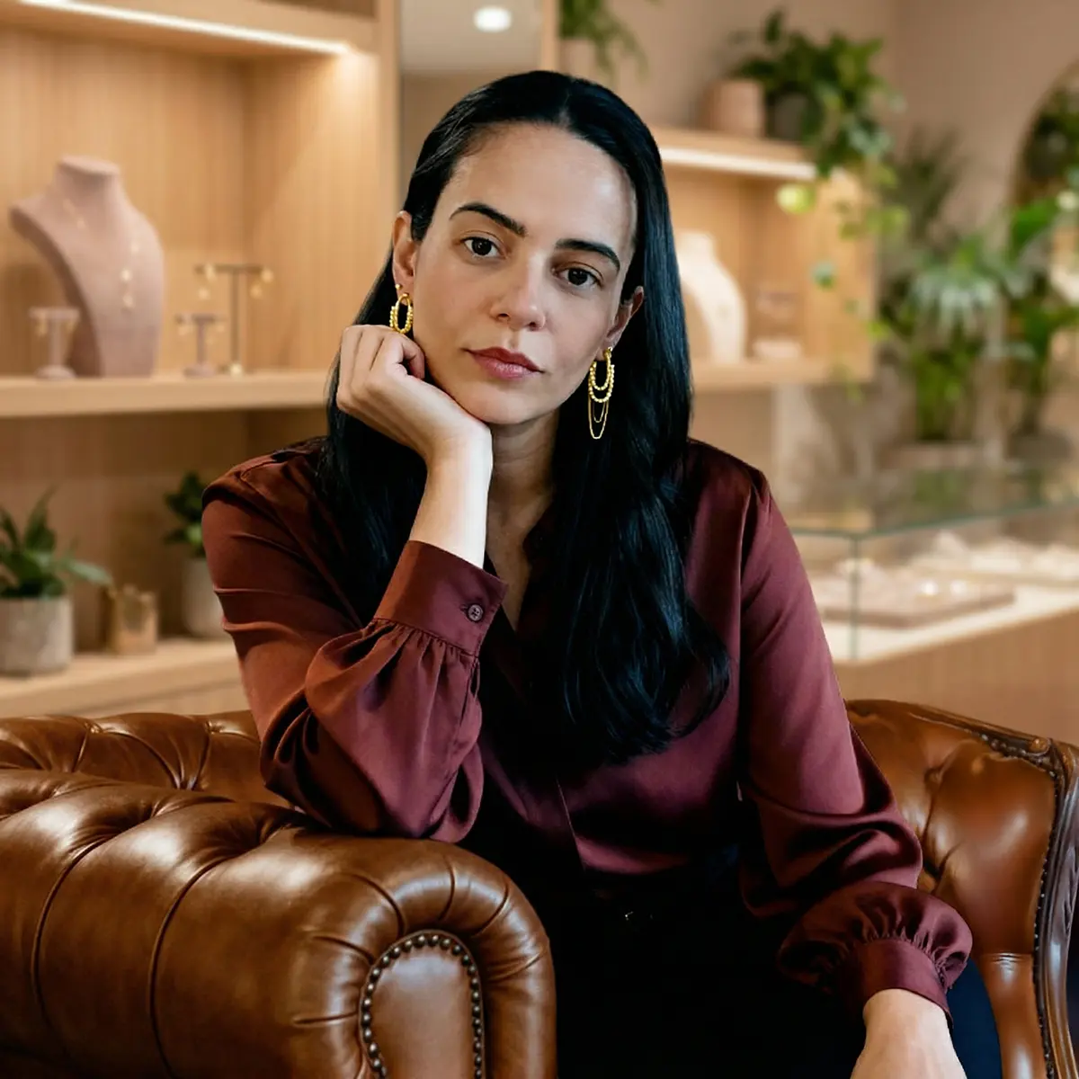 Dariane Simões, fundadora da Florisse Semijoias